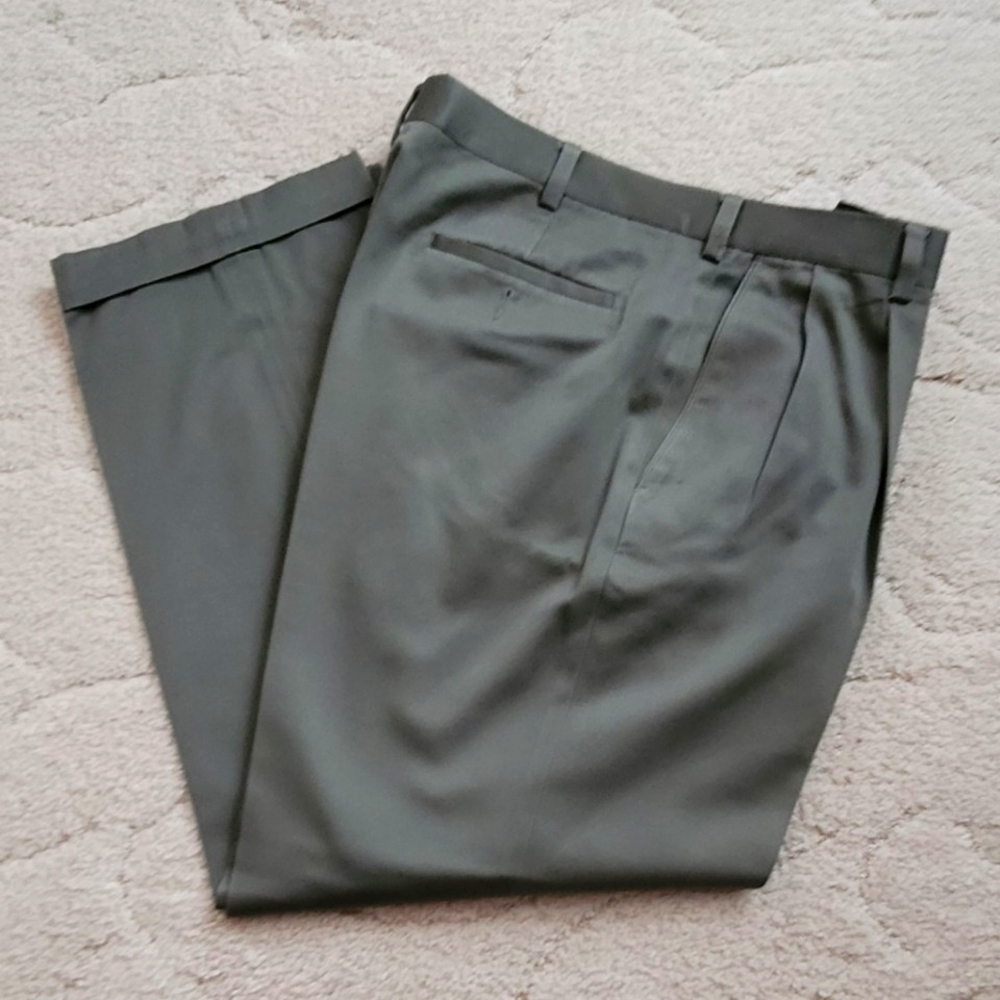 Men's Green Pants, 36/32